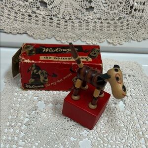 Animated Dog Toy - Red and Brown